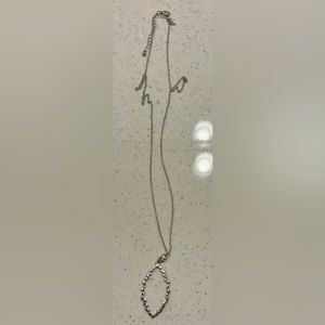 Silver necklace